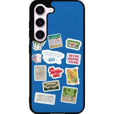 Coque Samsung Galaxy S23 FE - Silicone rigide noir Seals of the Dominican Republic DTMF