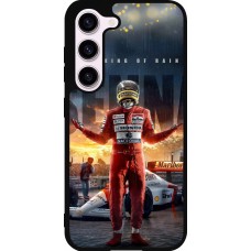 Coque Samsung Galaxy S23 FE - Silicone rigide noir Senna The King of Rain