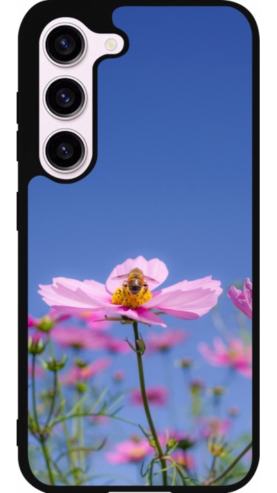 Coque Samsung Galaxy S23 FE - Silicone rigide noir Bee on a flower Spring 2026