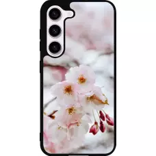 Coque Samsung Galaxy S23 FE - Silicone rigide noir Cherry tree Spring 2026