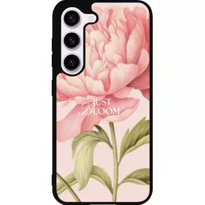 Samsung Galaxy S23 FE Case Hülle - Silikon schwarz Just Bloom Spring 2026