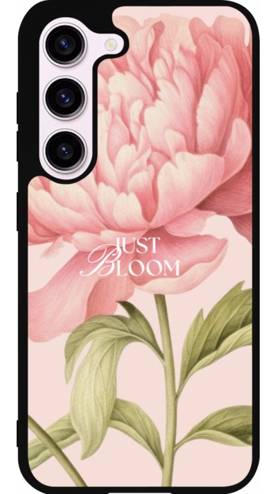 Coque Samsung Galaxy S23 FE - Silicone rigide noir Just Bloom Spring 2026