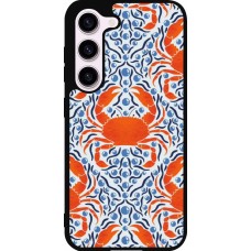 Samsung Galaxy S23 FE Case Hülle - Silikon schwarz Crabs and pearls Summer 2026