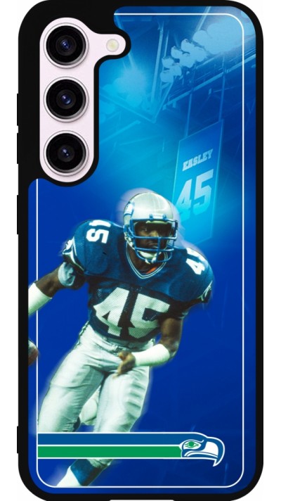 Coque Samsung Galaxy S23 FE - Silicone rigide noir Super Bowl 26 Seattle 1