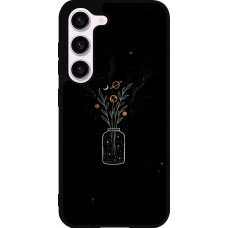 Samsung Galaxy S23 FE Case Hülle - Silikon schwarz Vase black