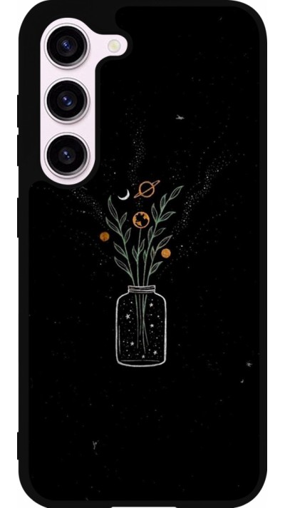 Coque Samsung Galaxy S23 FE - Silicone rigide noir Vase black