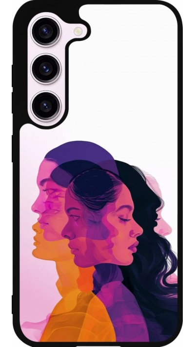 Coque Samsung Galaxy S23 FE - Silicone rigide noir Womens day 2026 10