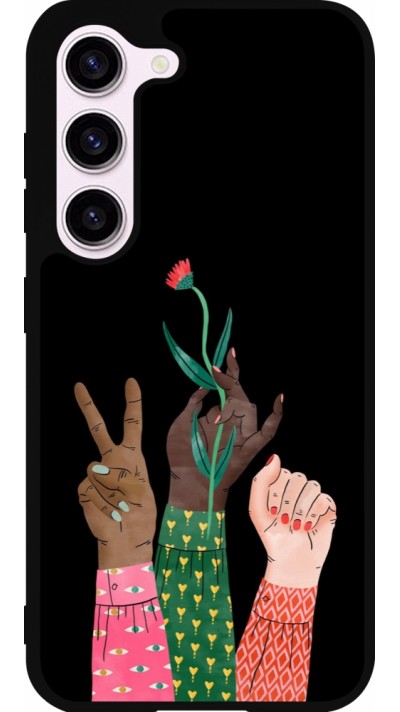 Coque Samsung Galaxy S23 FE - Silicone rigide noir Womens day 2026 2