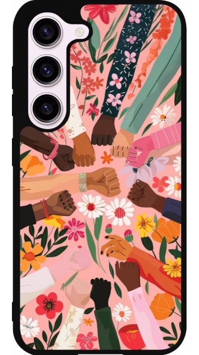 Coque Samsung Galaxy S23 FE - Silicone rigide noir Womens day 2026 8