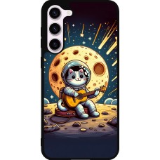 Coque Samsung Galaxy S23+ - Silicone rigide noir AstroCat RockLune