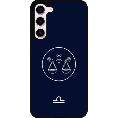 Coque Samsung Galaxy S23+ - Silicone rigide noir Astrologie Balance