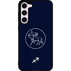 Coque Samsung Galaxy S23+ - Silicone rigide noir Astrologie Sagittaire