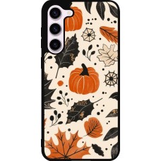 Coque Samsung Galaxy S23+ - Silicone rigide noir Autumn 2024 nature