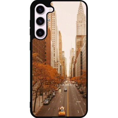Coque Samsung Galaxy S23+ - Silicone rigide noir Autumn 2024 New York city
