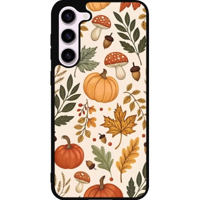 Samsung Galaxy S23+ Case Hülle - Silikon schwarz Autumn 25 Autumn pattern