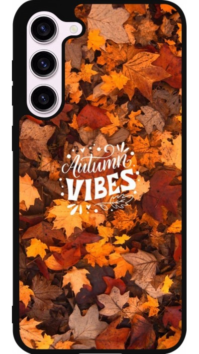 Samsung Galaxy S23+ Case Hülle - Silikon schwarz Autumn 25 Autumn vibes