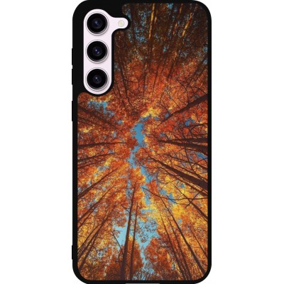 Coque Samsung Galaxy S23+ - Silicone rigide noir Autumn 25 Trees