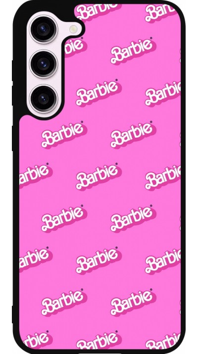 Coque Samsung Galaxy S23+ - Silicone rigide noir Barbie Pattern