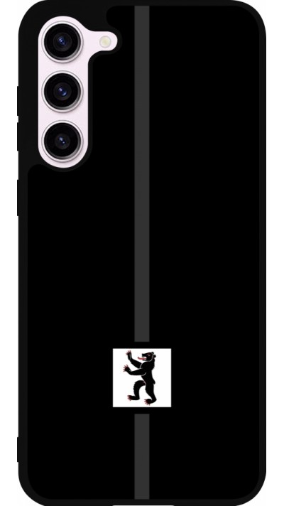 Samsung Galaxy S23+ Case Hülle - Silikon schwarz Kanton AI schwarz