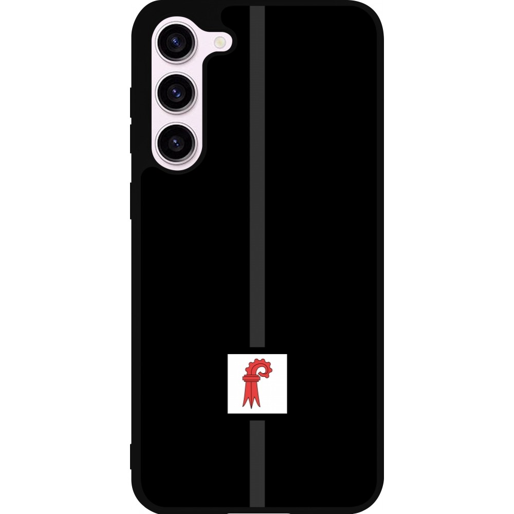 Samsung Galaxy S23+ Case Hülle - Silikon schwarz Kanton BL schwarz