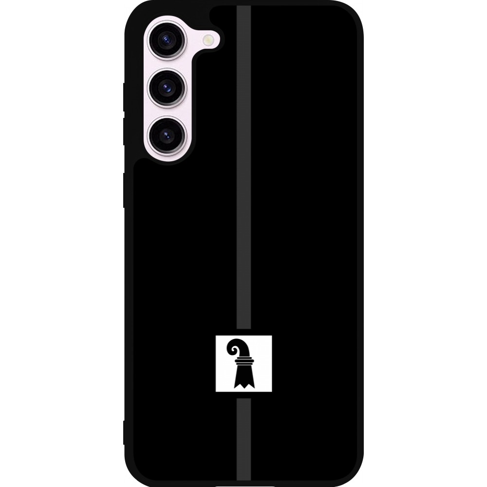 Samsung Galaxy S23+ Case Hülle - Silikon schwarz Kanton BS schwarz