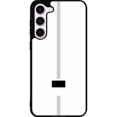 Samsung Galaxy S23+ Case Hülle - Silikon schwarz Kanton FR weiss