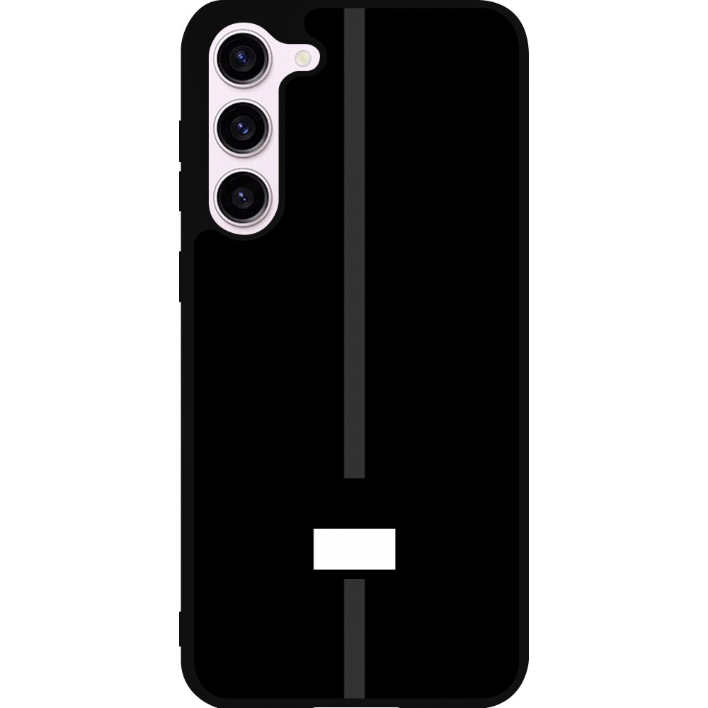 Coque Samsung Galaxy S23+ - Silicone rigide noir Canton FR noir