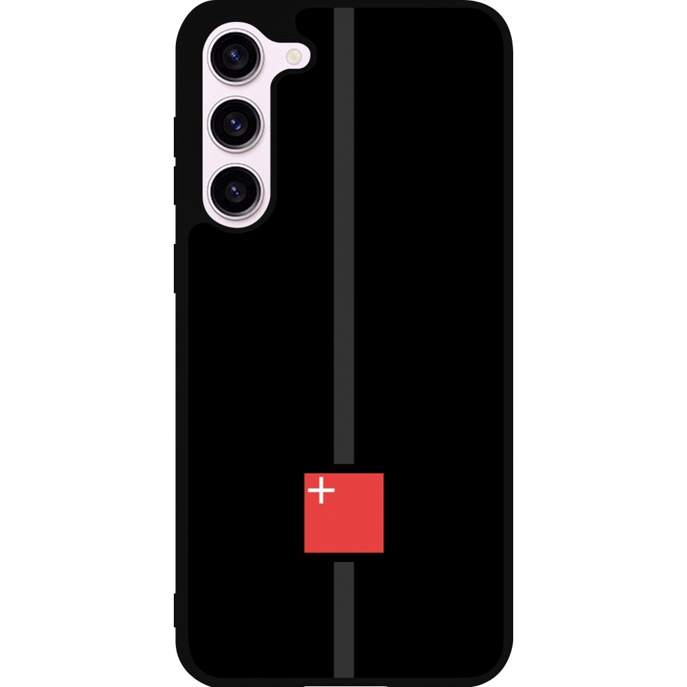 Samsung Galaxy S23+ Case Hülle - Silikon schwarz Kanton SZ schwarz