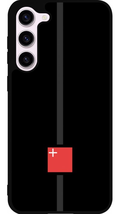 Samsung Galaxy S23+ Case Hülle - Silikon schwarz Kanton SZ schwarz