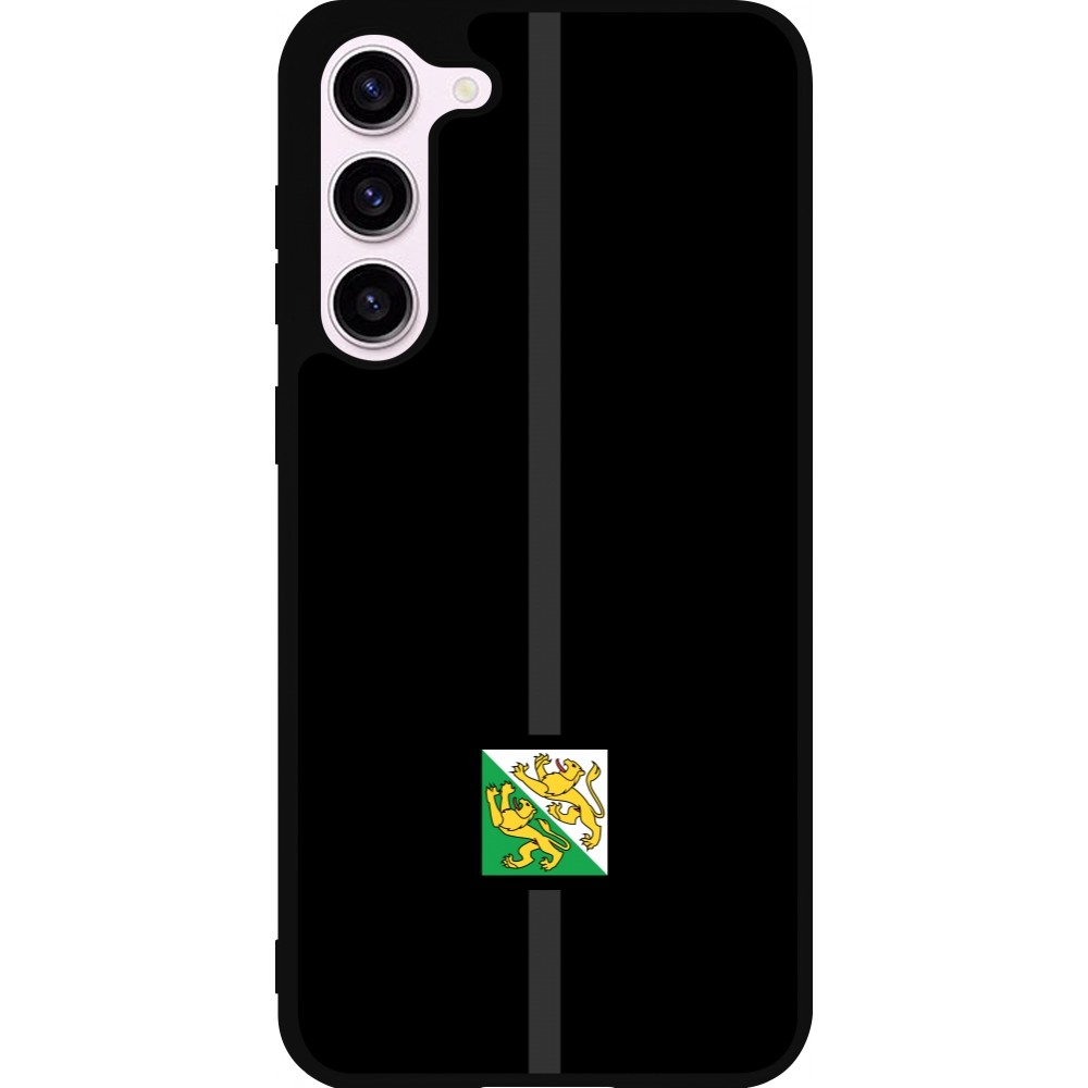 Samsung Galaxy S23+ Case Hülle - Silikon schwarz Kanton TG schwarz
