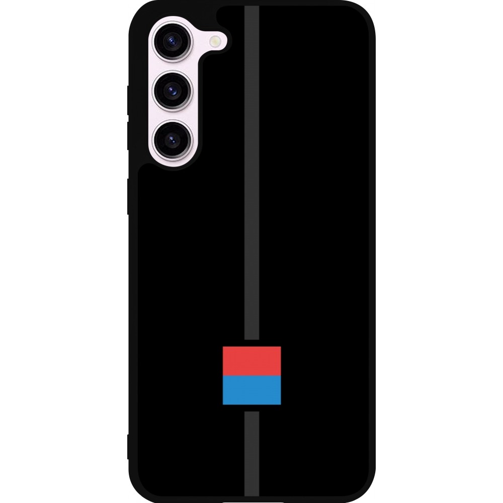 Samsung Galaxy S23+ Case Hülle - Silikon schwarz Kanton TI schwarz