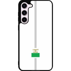 Samsung Galaxy S23+ Case Hülle - Silikon schwarz Kanton VD weiss