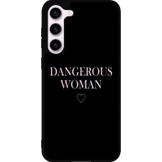 Coque Samsung Galaxy S23+ - Silicone rigide noir Dangerous woman