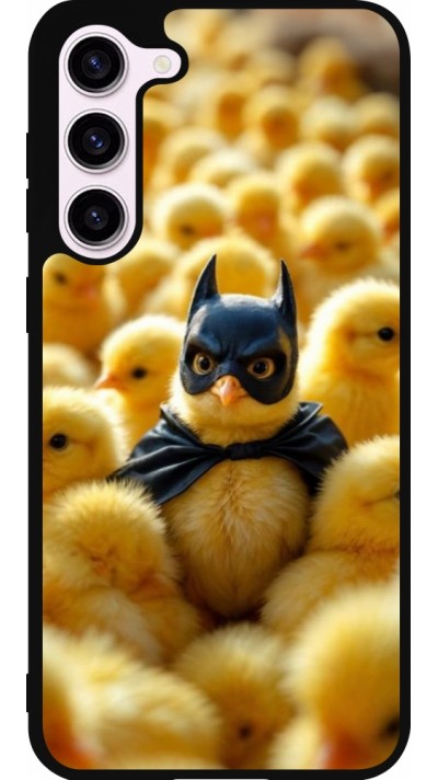 Samsung Galaxy S23+ Case Hülle - Silikon schwarz Easter 2026 Chicken Batman