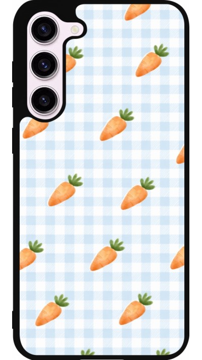 Samsung Galaxy S23+ Case Hülle - Silikon schwarz Easter 2026 Pattern carrots