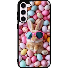 Samsung Galaxy S23+ Case Hülle - Silikon schwarz Easter 2026 Rabbit fun