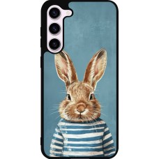Samsung Galaxy S23+ Case Hülle - Silikon schwarz Easter 2026 Rabbit navy