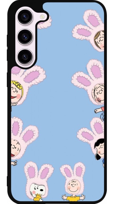 Samsung Galaxy S23+ Case Hülle - Silikon schwarz Easter 2026 Snoopy