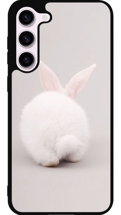 Coque Samsung Galaxy S23+ - Silicone rigide noir Easter 2024 bunny butt