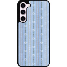 Samsung Galaxy S23+ Case Hülle - Silikon schwarz Edelweiss