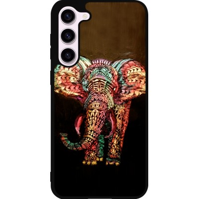 Samsung Galaxy S23+ Case Hülle - Silikon schwarz Elephant 02