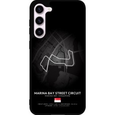Coque Samsung Galaxy S23+ - Silicone rigide noir F1 Track 2025 Singapore