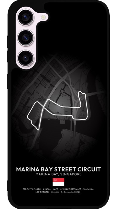 Samsung Galaxy S23+ Case Hülle - Silikon schwarz F1 Track 2025 Singapore