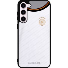 Samsung Galaxy S23+ Case Hülle - Silikon schwarz Deutschland 2022 personalisierbares Fußballtrikot