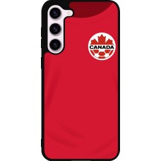 Samsung Galaxy S23+ Case Hülle - Silikon schwarz Kanada 2022 personalisierbares Fussballtrikot