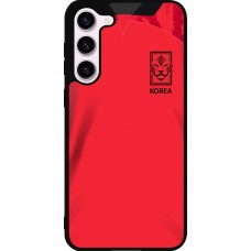 Samsung Galaxy S23+ Case Hülle - Silikon schwarz Südkorea 2022 personalisierbares Fussballtrikot