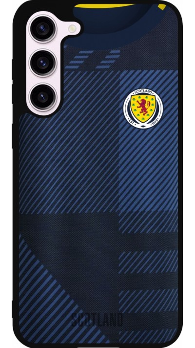 Samsung Galaxy S23+ Case Hülle - Silikon schwarz Schottland personalisierbares Fussballtrikot