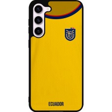 Samsung Galaxy S23+ Case Hülle - Silikon schwarz Ecuador 2022 Fußballtrikot