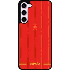 Coque Samsung Galaxy S23+ - Silicone rigide noir Maillot de football Espagne 2026 personnalisable