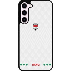 Coque Samsung Galaxy S23+ - Silicone rigide noir Maillot de football Irak 2026 personnalisable